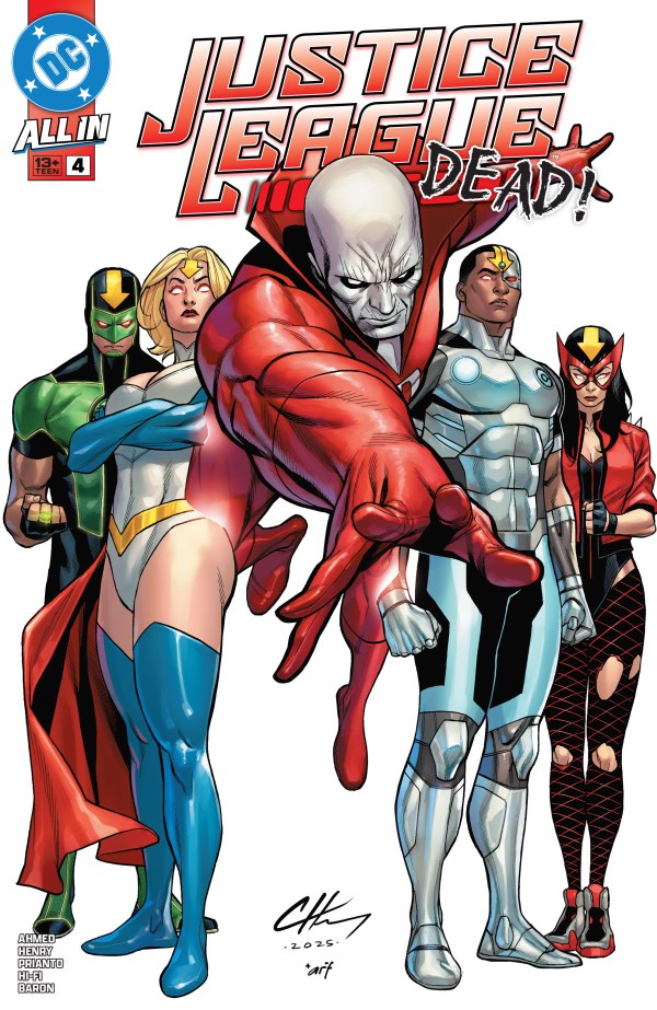 DC COMICS JUSTICE LEAGUE RED #4
