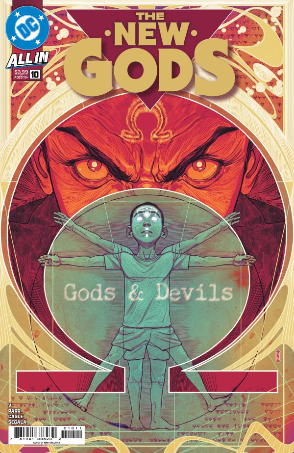 DC COMICS NEW GODS #10
Comic book cover of 'The New Gods' with a central figure and title text.