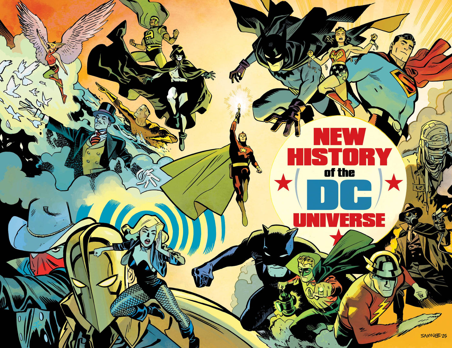 DC COMICS NEW HISTORY OF THE DC UNIVERSE #1 (OF 4) WRAP