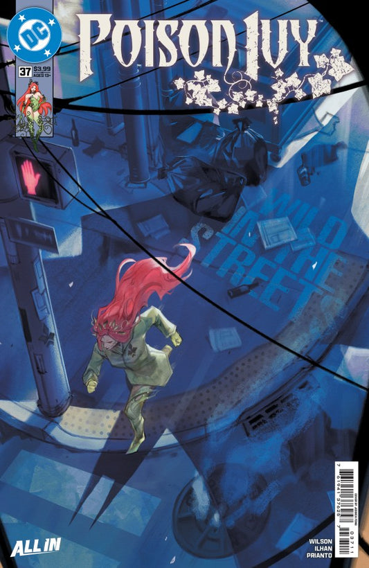 DC COMICS POISON IVY #37
Comic book cover featuring Poison Ivy with a blue and black background