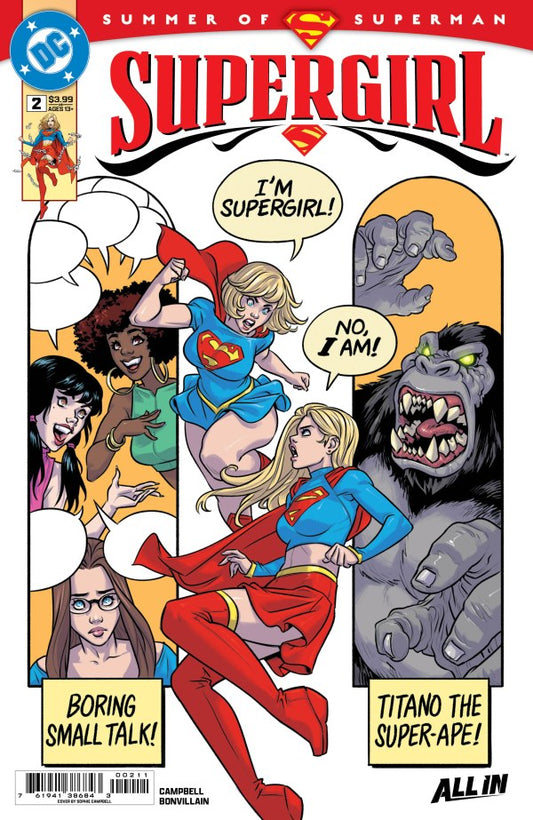 DC COMICS SUPERGIRL #2