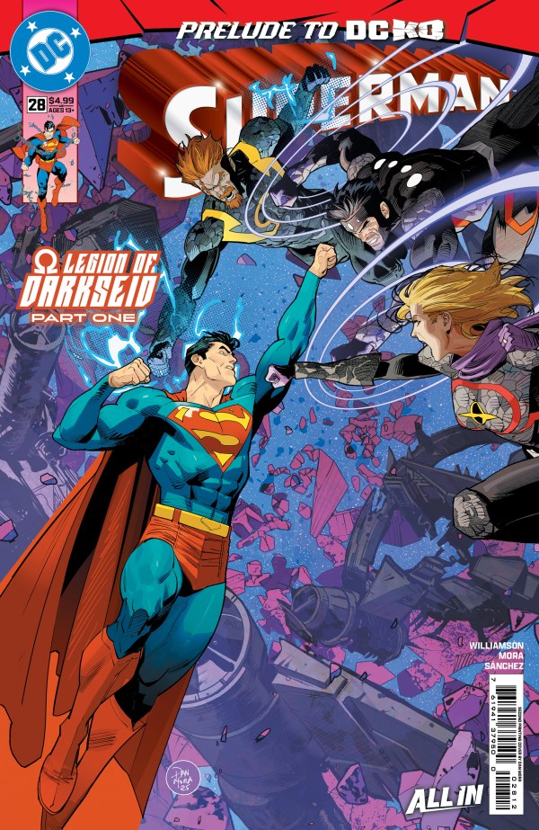 DC COMICS SUPERMAN #28 - 2ND PRINTING
Superman comic book cover with multiple characters and action poses