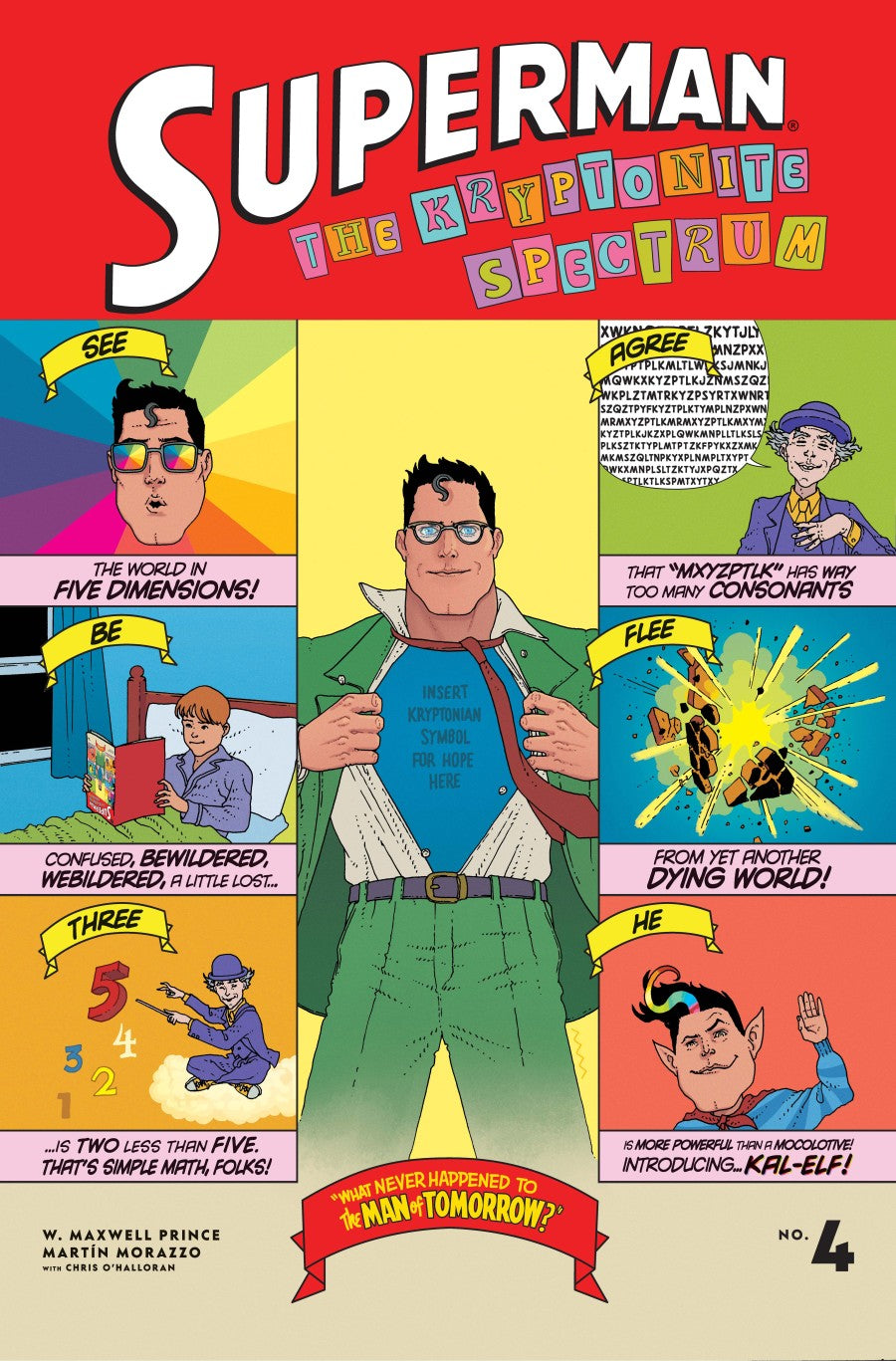 DC COMICS SUPERMAN: THE KRYPTONITE SPECTRUM #4
Superman comic book cover with colorful panels and text