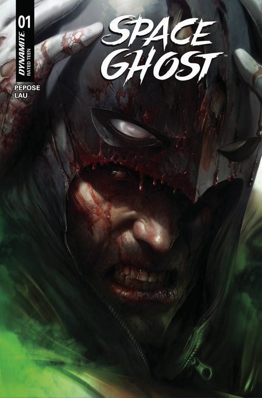 DYNAMITE COMICS SPACE GHOST (2025) #1
Comic book cover of 'Space Ghost' with a dark and eerie design.