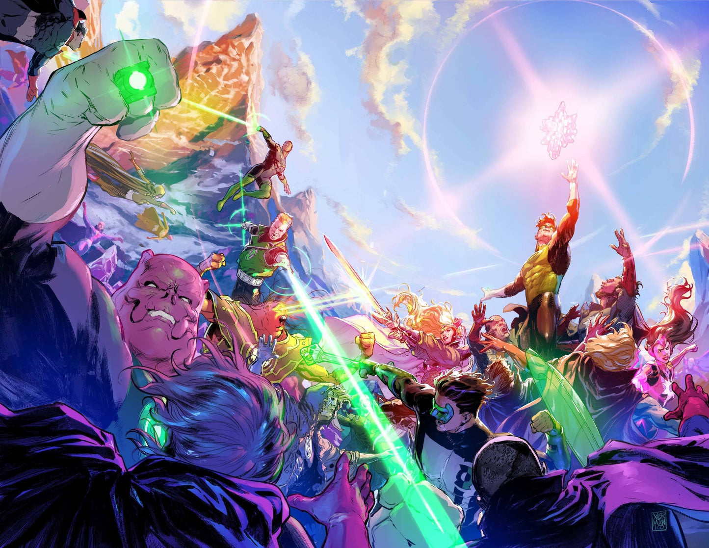 GREEN LANTERN 25 WRAP AROUND 