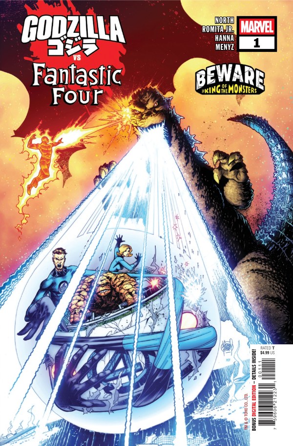 GODZILLA VS FANTASTIC FOUR #1