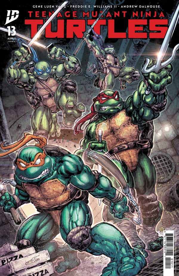 IDW COMICS TEENAGE MUTANT NINJA TURTLES #13