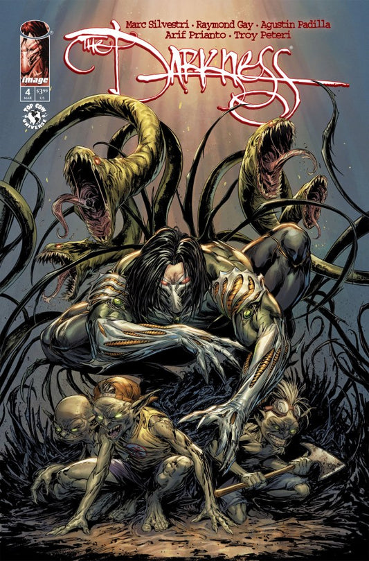 IMAGE COMICS DARKNESS #4
Comic book cover of 'The Darkness' with dark and eerie illustrations.