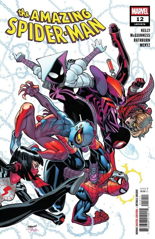 MARVEL COMICS AMAZING SPIDER-MAN #12
Comic book cover of 'The Amazing Spider-Man' featuring Spider-Man and a villain.