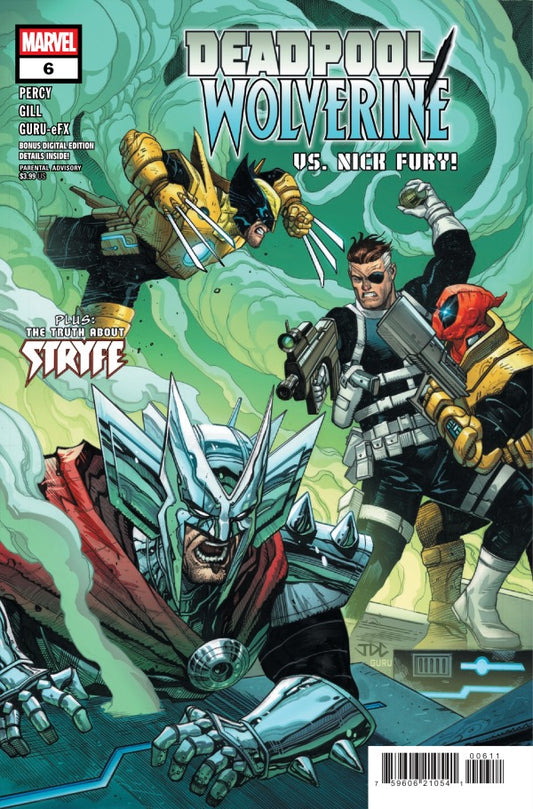 MARVEL COMICS DEADPOOL WOLVERINE #6