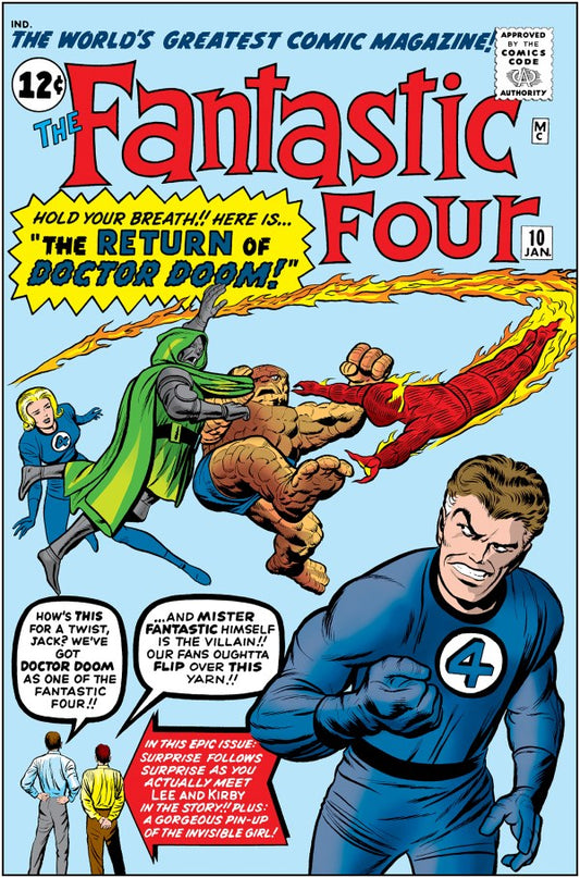 MARVEL COMICS FANTASTIC FOUR #10 FACSIMILE EDITION