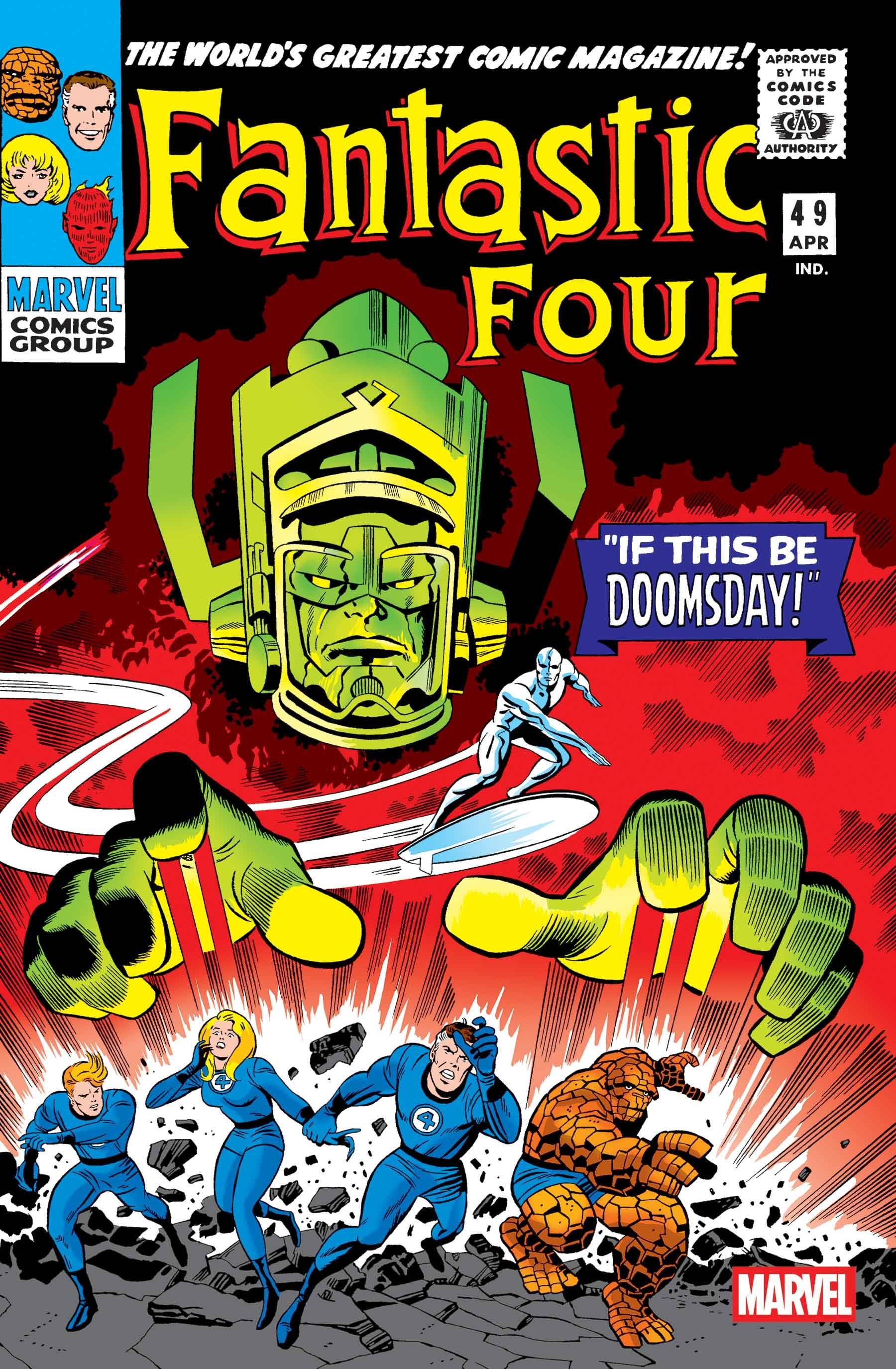 MARVEL COMICS FANTASTIC FOUR #49 FACSIMILE EDITION