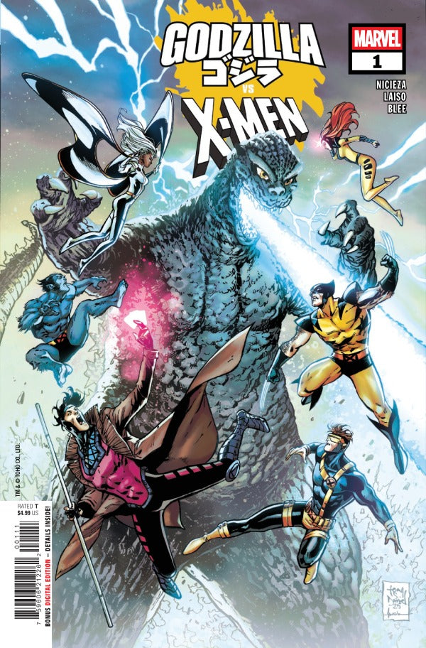 MARVEL COMICS GODZILLA VS X-MEN #1