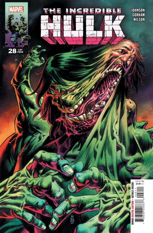MARVEL COMICS INCREDIBLE HULK #28
Comic book cover of 'The Incredible Hulk' with a green monster-like creature.