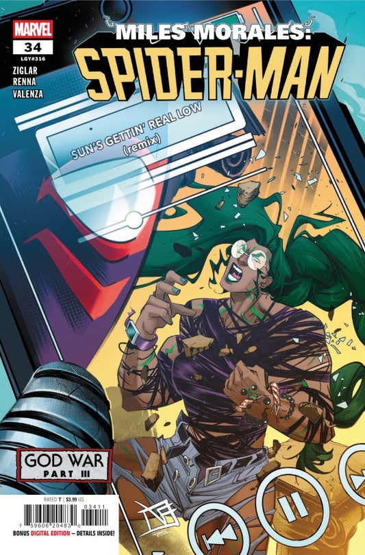 MARVEL COMICS MILES MORALES SPIDER-MAN #34