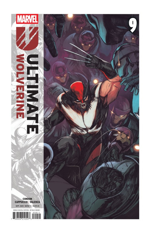 MARVEL COMICS ULTIMATE WOLVERINE #9
Comic book cover of 'Ultimate Wolverine' featuring the character in action.