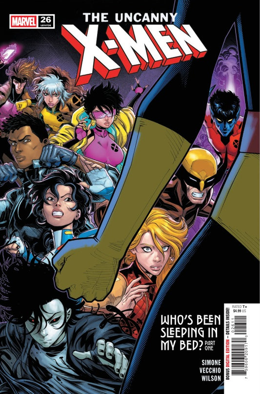 MARVEL COMICS UNCANNY X-MEN #26
Comic book cover of 'The Uncanny X-Men' with characters and title text.