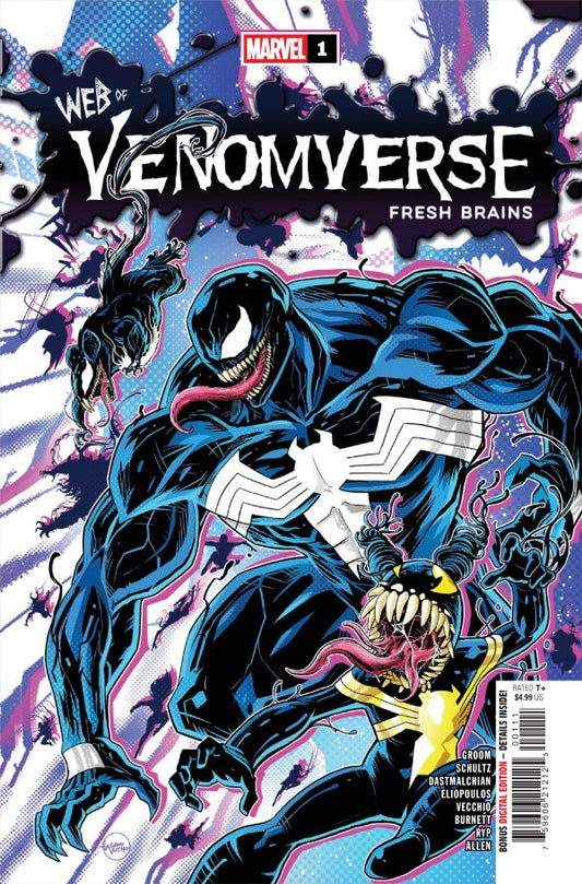 MARVEL COMICS WEB OF VENOMVERSE FRESH BRAINS #1