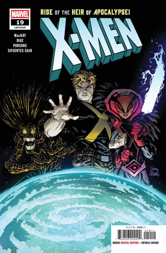 MARVEL COMICS X-MEN #19
Comic book cover of X-Men with characters and title text on a dark background