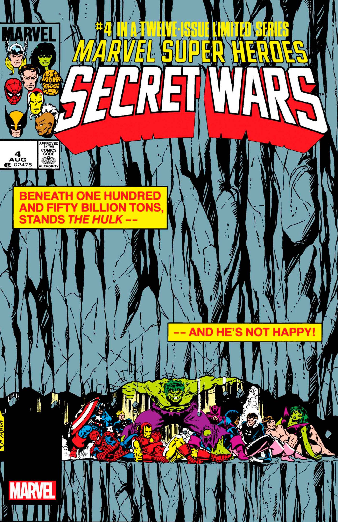 MSH SECRET WARS #4 FACSIMILE