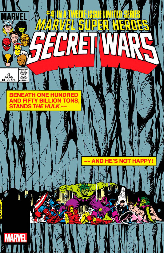 MSH SECRET WARS #4 FACSIMILE