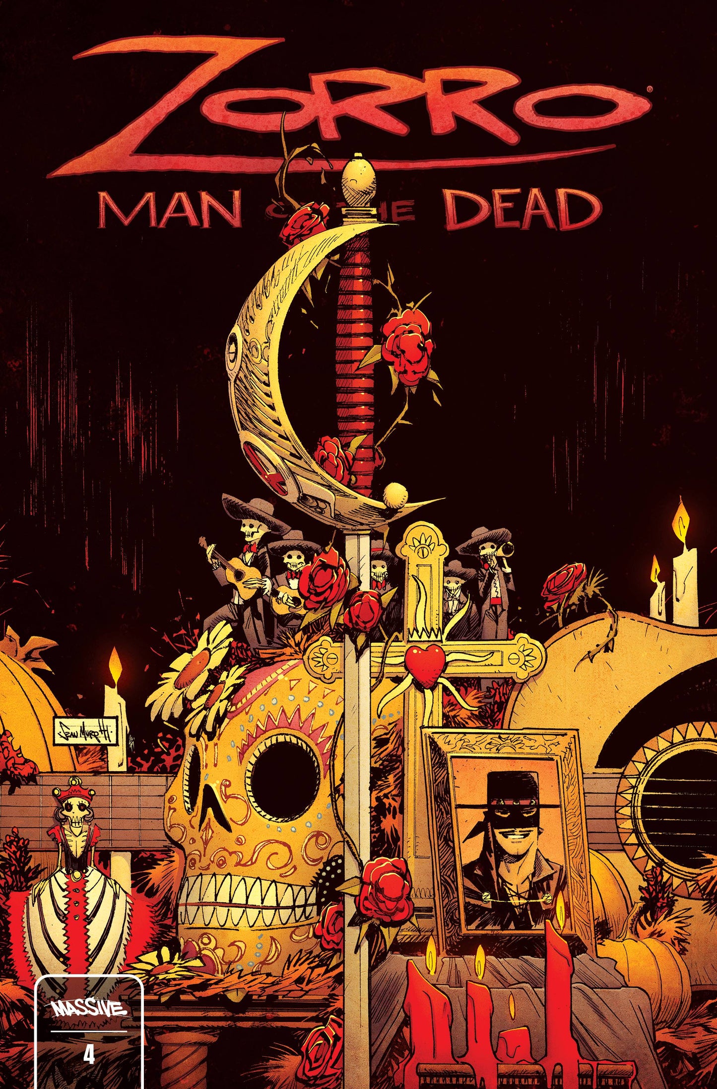 ZORRO MAN OF THE DEAD #4 (OF 4)