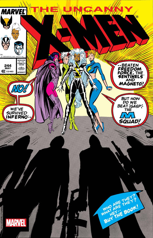 UNCANNY X-MEN #244 FACSIMILE