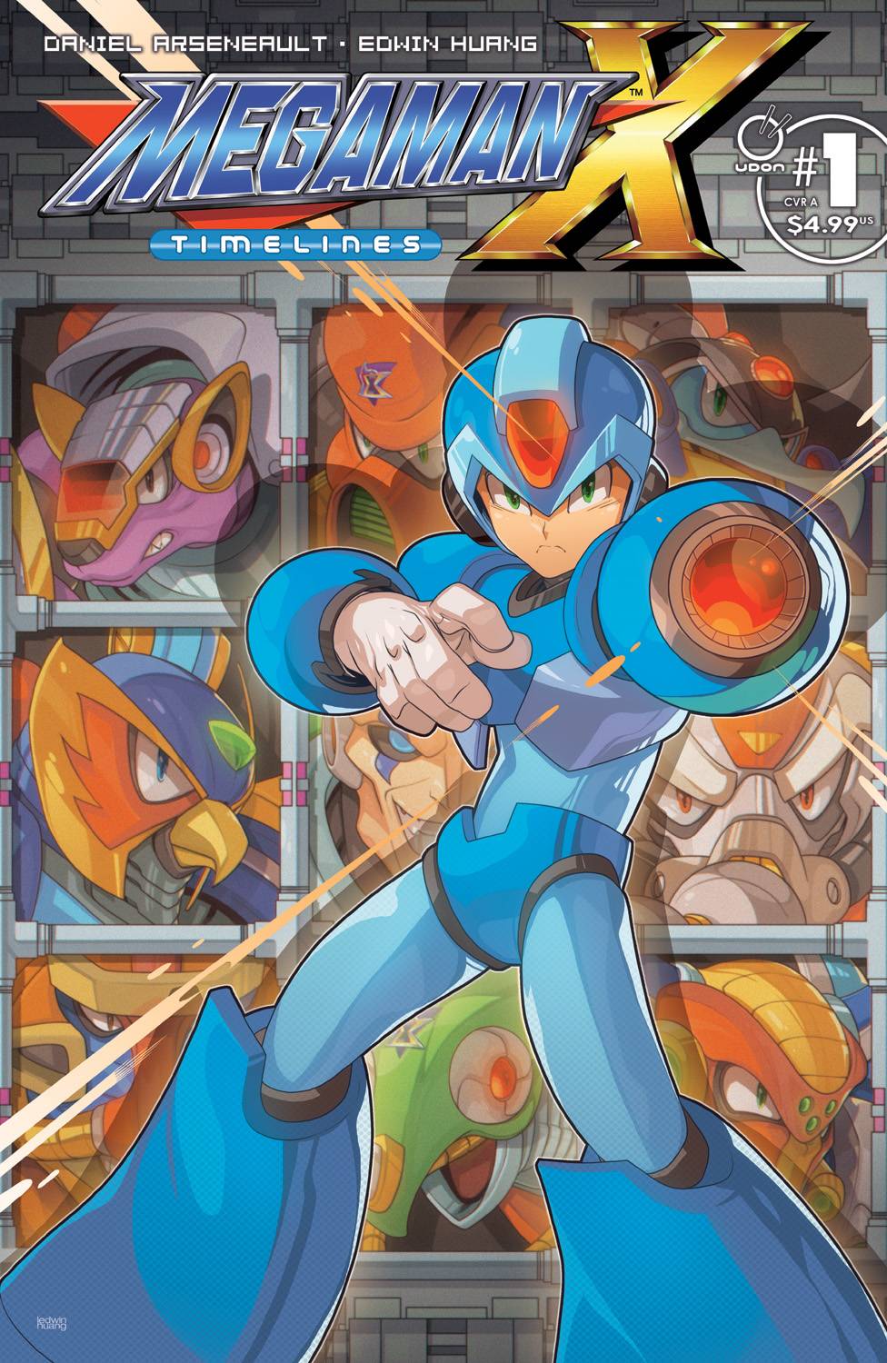 UDON ENTERTAINENT MEGA MAN X TIMELINES #1
