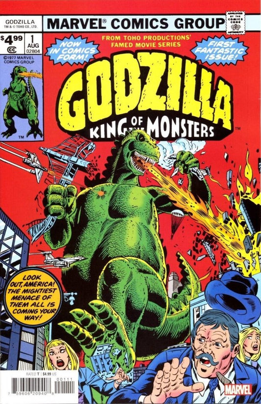 GODZILLA #1 FACSIMILE