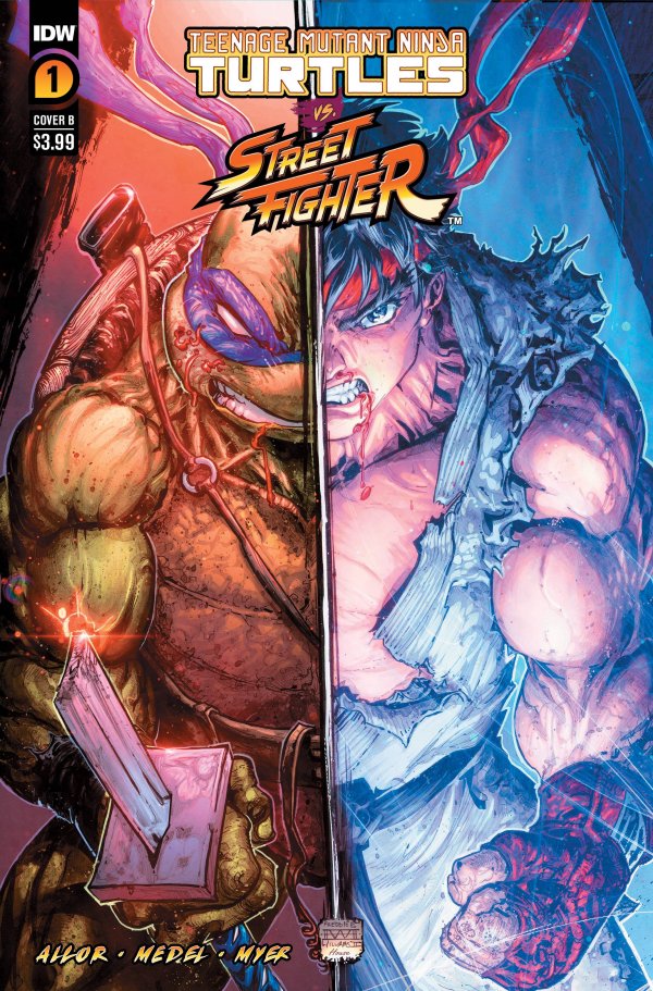 TMNT VS STREET FIGHTER #1 (OF 5)