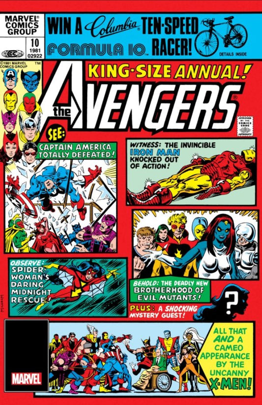 AVENGERS ANNUAL #10 FACSIMILE