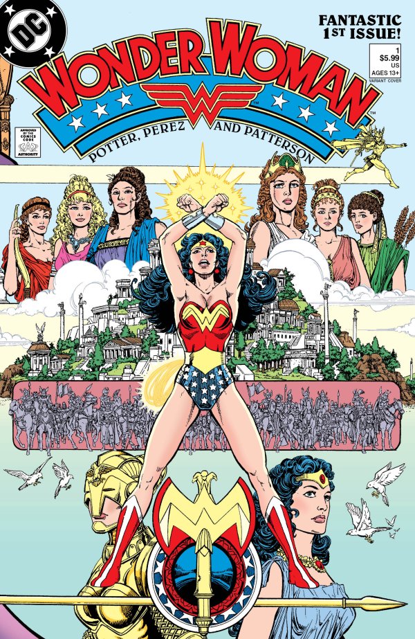 WONDER WOMAN (1987) #1 FACSIMILE EDITION