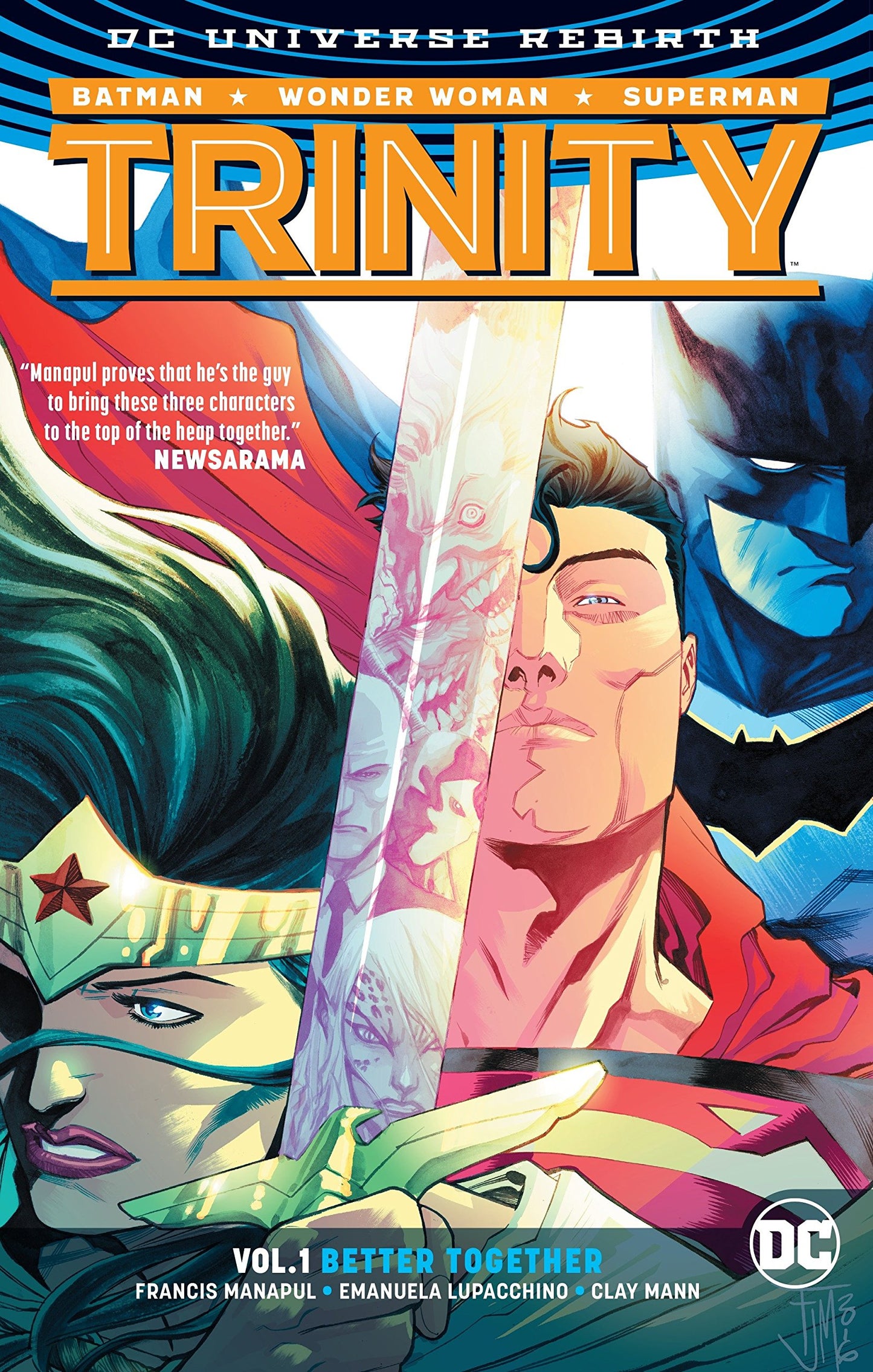 Trinity Vol. 1: Better Together (Rebirth) HC