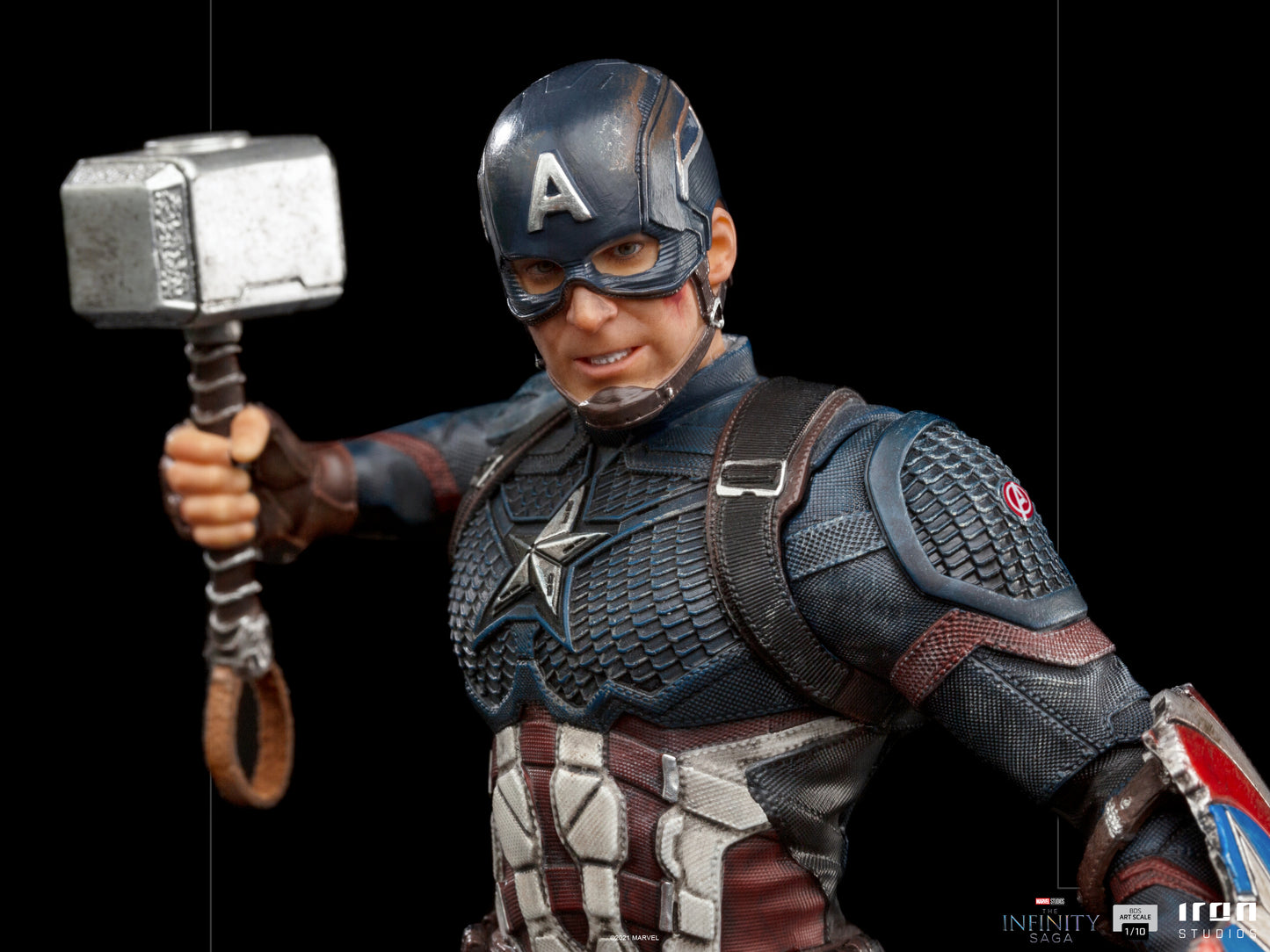 CAPTAIN AMERICA ULT BDS ART SCALE 1/10 STAT