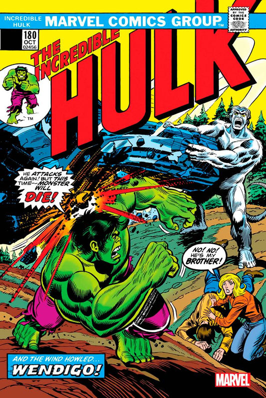 INCREDIBLE HULK #180 FACSIMILE EDITION