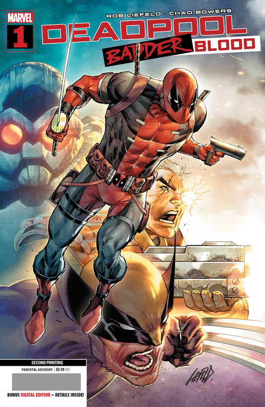 DEADPOOL BADDER BLOOD #1 (OF 5) 2ND PTG