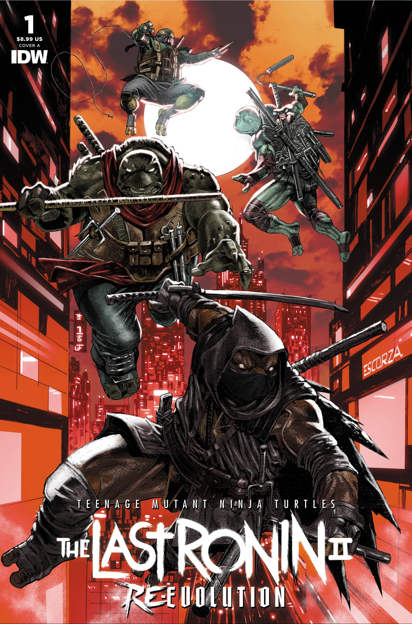 TMNT THE LAST RONIN II RE EVOLUTION #1