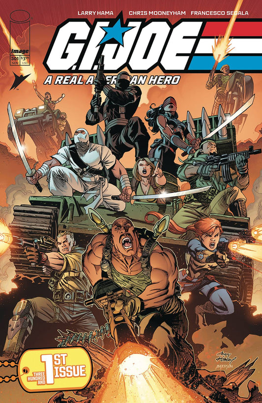 GI JOE A REAL AMERICAN HERO #301